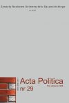 Acta Politica 29 ZN 838